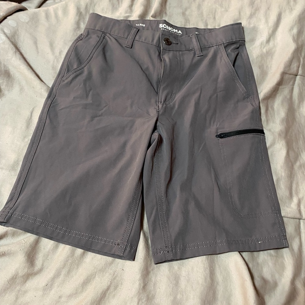 Sonoma Kids Gray Cargo Shorts- NWOT